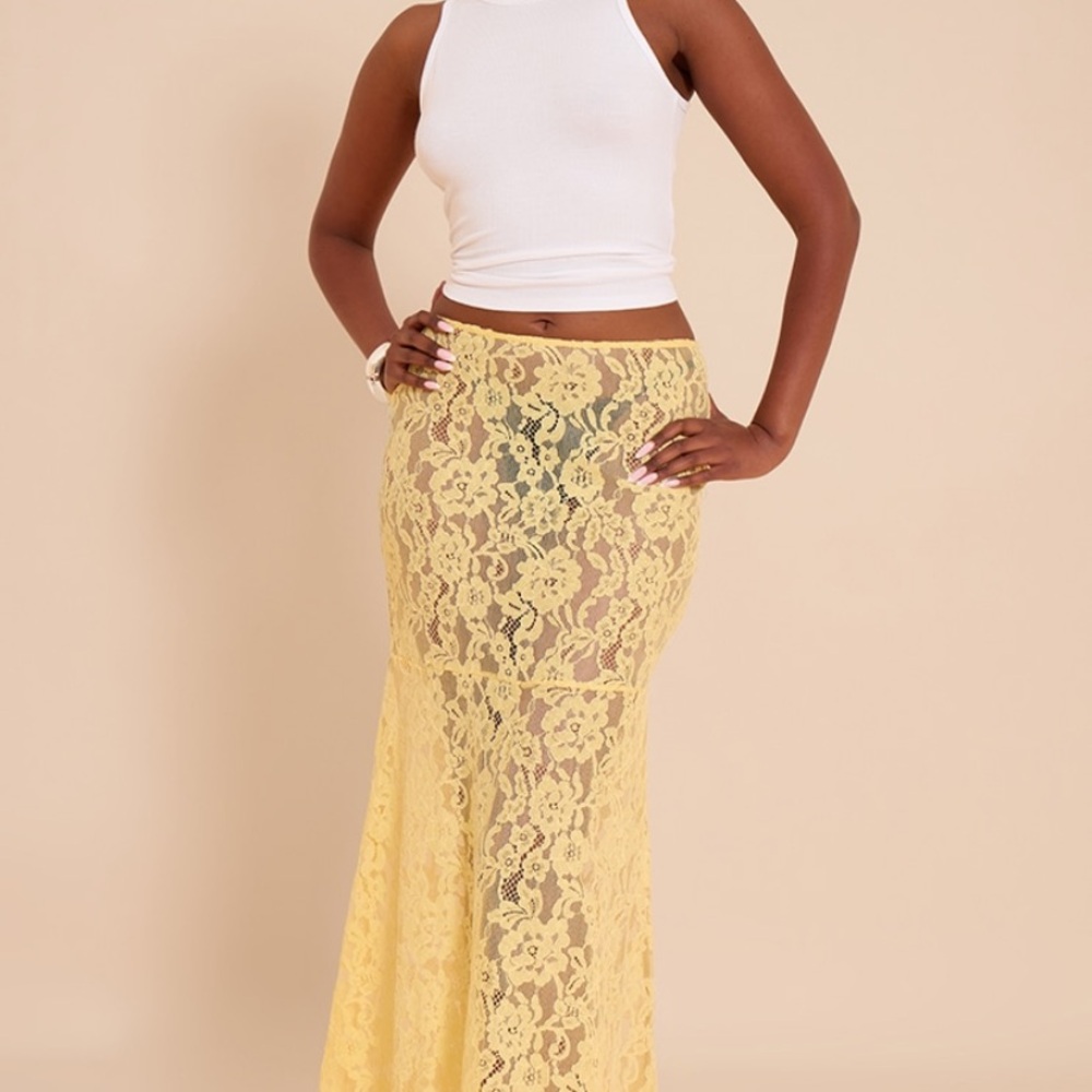 Tiger Mist Sunny Lace Maxi Skirt